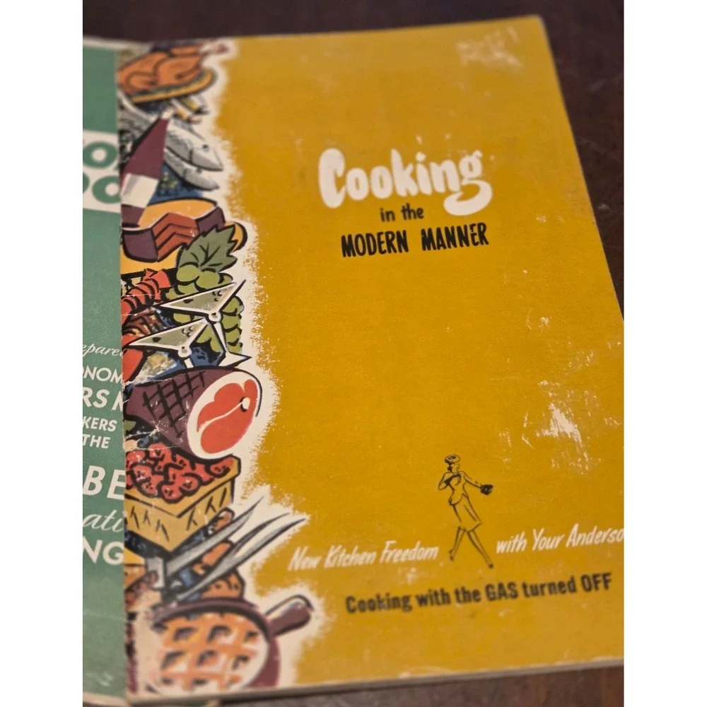 Chambers and Anderson Vintage Cookbook Lot Cooking Pamphlets Mid Century Mod